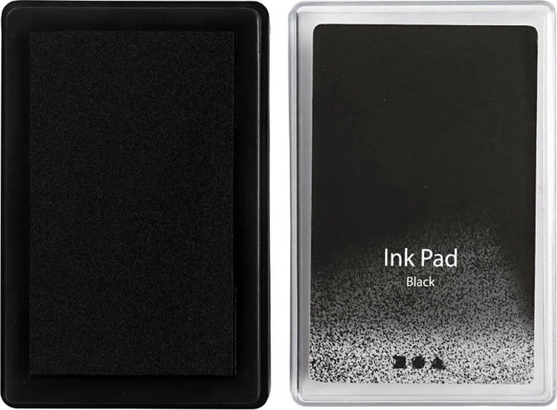 Afbeelding laden in galerijviewer, Creativ company stempelinkt, zwart, h: 2 cm, afm 9x6 cm, 1 stuk
