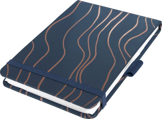Ty sigel schetsblok - jolie beau - a6 - navy meringue - blanco - 158 pagina's - si-sy551