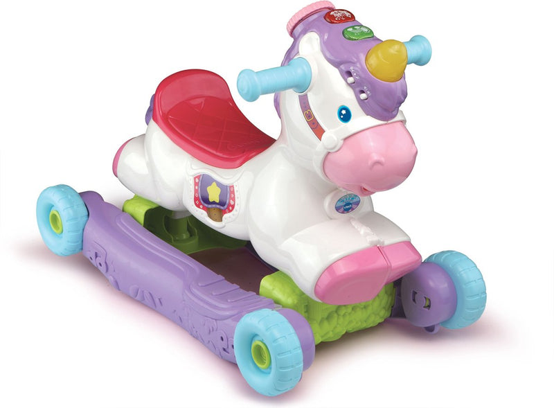 Load image into Gallery viewer, Vtech hobbel en speel eenhoorn - interactief babyspeelgoed - leren muziek - van 1 tot 4 jaar
