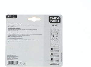 Carpoint ultrabright h7 12v 55w halogeenlamp – krachtig licht - duurzaam - energiezuinig weersbestendig