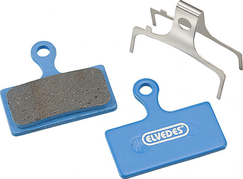 Load image into Gallery viewer, Schijfremblokset Elvedes organisch Shimano BR-M666, M785, M985, M988, R785, RS785 (1 paar)

