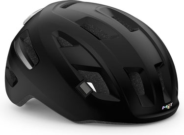 Met e-mob fietshelm mannen vrouwen - fietshelm e bike volwassenen - maat s (52-56cm) - nta8776 - black