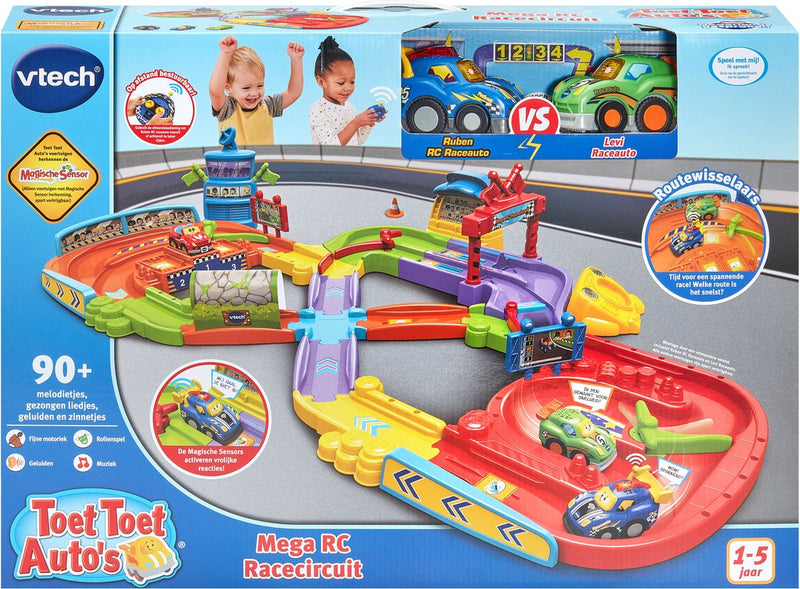 Load image into Gallery viewer, Vtech toet toet auto's mega rc racecircuit

