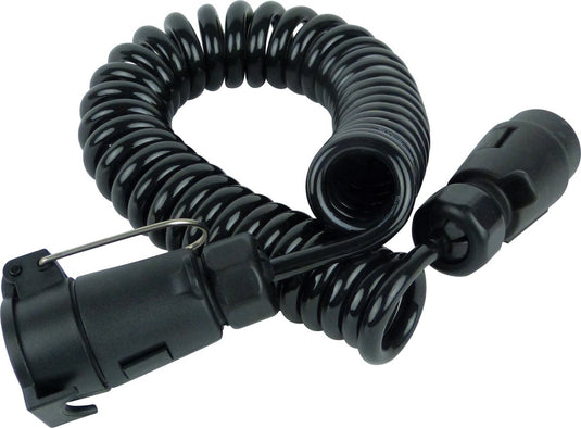 Carpoint verlengkabel 7-polig – 70 cm – met mistlamp aansluiting – duurzaam – voor aanhanger, caravan trailer