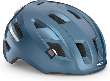 Met e-mob fietshelm mannen vrouwen - fietshelm e bike volwassenen - maat m (56-58cm) - nta8776 - navy