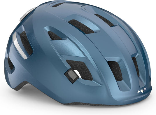 Met e-mob fietshelm mannen vrouwen - fietshelm e bike volwassenen - maat m (56-58cm) - nta8776 - navy