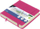Kangaro schetsboek - 12x12cm - hot pink - met elastiek en lint