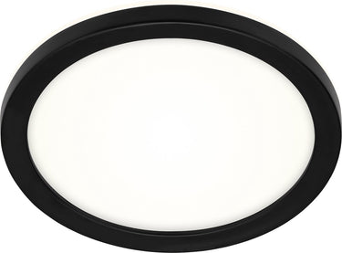 Briloner - led buitenlamp - buitenwandlamp incl. achtergrondverlichting effect, buitenplafondlamp 8 watt, 1.200 lumen, 4.000 kelvin, wit zwart