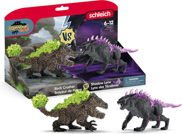 Schleich eldrador creatures schaduwlynx vs. rotsbreker 70827