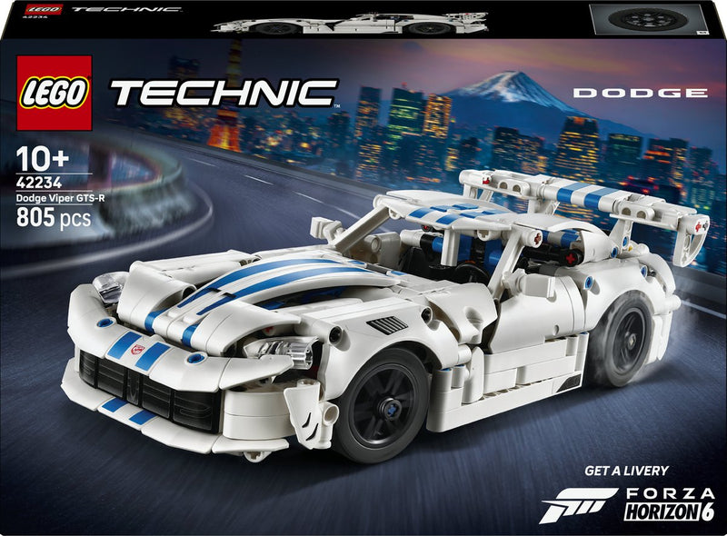 Load image into Gallery viewer, Lego technic dodge viper gts-r sportauto auto speelgoed voor kinderen 42234

