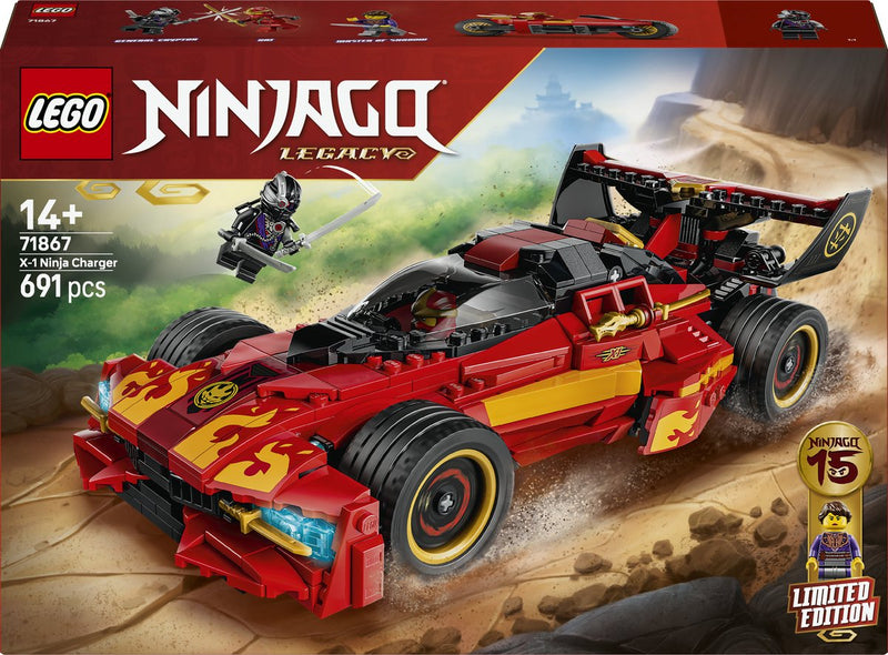 Afbeelding laden in galerijviewer, Lego ® ninjago® 15-jarig jubileum: x-1 ninja charger - fantasierijke bouwset voor tieners vanaf 14 jaar - 71867
