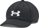 Under armour b blitzing low adj-blk jongens pet - zwart - wit