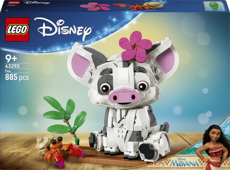 Afbeelding laden in galerijviewer, Lego ǀ disney vaiana pua bouwbaar dieren speelgoed voor kinderen en decoratie 43292

