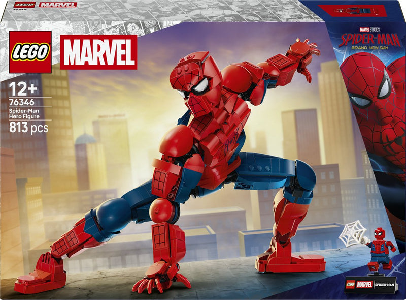 Afbeelding laden in galerijviewer, Lego ǀ marvel spider-man heldenfiguur bouwpakket voor kinderen met actiefiguur 76346
