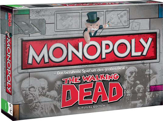 Winning moves monopoly - the walking dead bordspel economic simulation