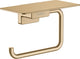 Hansgrohe addstoris closetrolhouder met planchet brushed bronze