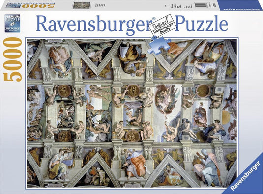 Ravensburger puzzel de sixtijnse kapel - legpuzzel - 5000 stukjes
