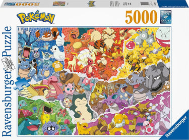 Ravensburger puzzel pokã©mon - legpuzzel - 5000 stukjes