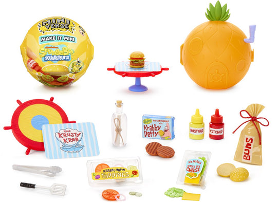 Van der meulen miniverse make it mini spongebob squarepants - knutselset