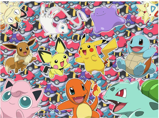Pokémon ravensburger puzzel pokemon - legpuzzel - 100 xxl stukjes