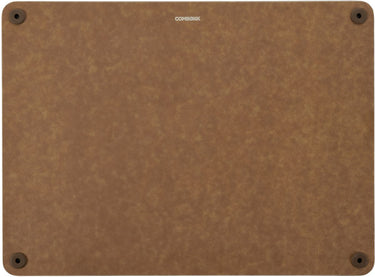 Combekk snijplank – fsc geperst hout – microplasticvrij - antibacterieel - vaatwasserbestendig – 28x38 cm – bruin
