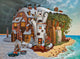 Castorland puzzel kerstmis - art collection christmas eve madeira 2000 stukjes.