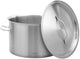 Kinghoff kookpan - catering pan - grote soeppan met deksel - stockpot - inductie geschikt - voor soep, pasta stoofgerechten - 17l - ø32 cm - rvs