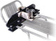 Burley fietskardeel travoy hitch rackmount achter drager montage beug - zwart