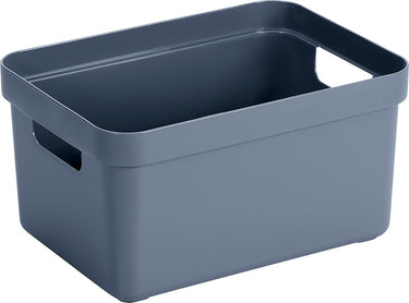 Sunware - sigma home opbergbox 13l donkerblauw - 35 x 24,6 x 18,3 cm