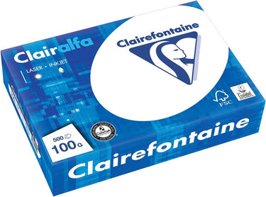 Clairefontaine clairalfa presentatiepapier a4 100 g pak van 500 vel