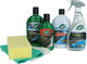 Turtle wax car care set poetsemmer - 7 delige set - inhoud: metallic wax - black in a flash - insecten teerverwijderaar - shampoo zip wax - spons - synthetische zeem - katoenen poetsdoek – in handige emmer