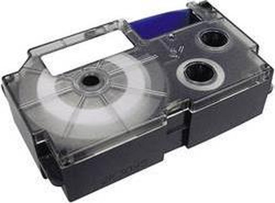 Casio xr-9yw zwart op geel labelprinter-tape