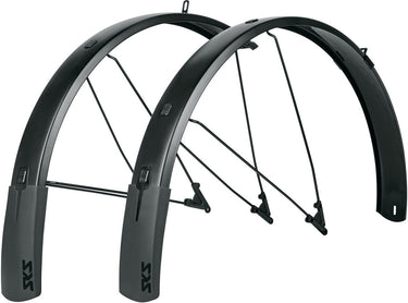 Sks bluemels style voor- achterspatbord (set)