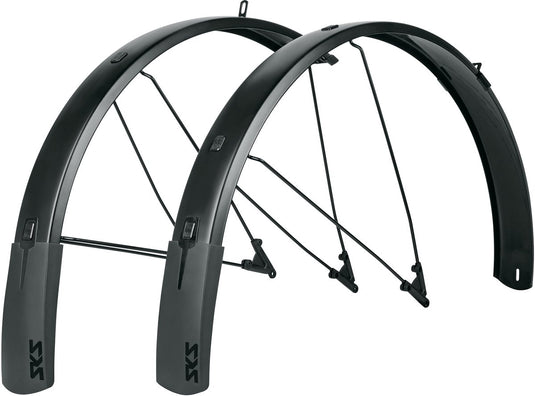 Sks bluemels style voor- achterspatbord (set)