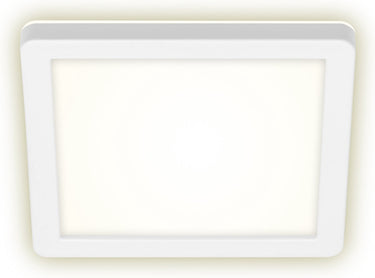 Briloner - led buitenlamp - buitenwandlamp incl. backlight-effect, buitenplafondlamp, badlamp 8 watt, 1.200 lumen, 4.000 kelvin, wit