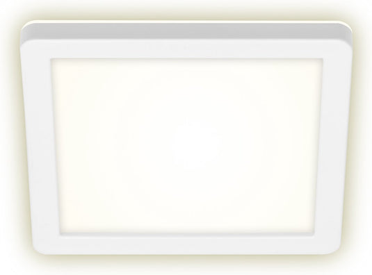Briloner - led buitenlamp - buitenwandlamp incl. backlight-effect, buitenplafondlamp, badlamp 8 watt, 1.200 lumen, 4.000 kelvin, wit