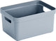 Sunware - sigma home opbergbox 5l blauw - 25,2 x 17,5 x 12,2 cm