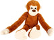 Pluchiez grote aap met lange armen pluche 80 cm bruin