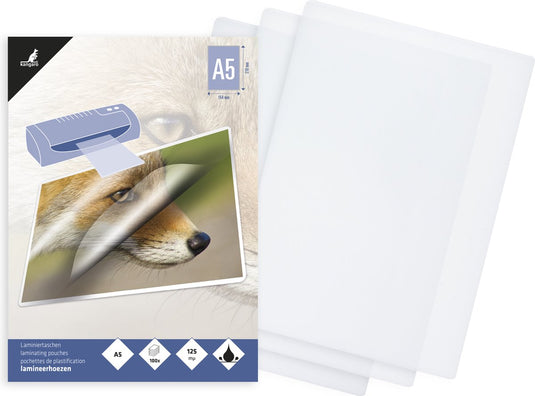 Kangaro lamineerhoes - a5 - 125 micron - glanzend - 100 stuks