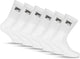Fila tennis- sportsokken kleine logo - maat 39 42 - 6 pack - wit
