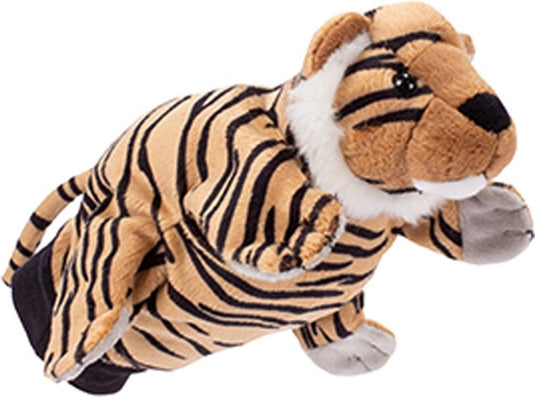 Beleduc tijger speelhandschoen - handpop