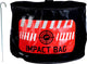 Pure2improve golf impact tas 23x8x25 cm zwart p2i190020