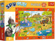 Trefl puzzel safari - observation spel voor kinderen - the ik family.