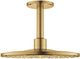 Grohe rainshower smartactive hoofddouche 31cm met plafondarm met 2 straalsoorten cool sunrise geborsteld