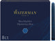 Waterman -vulpeninktpatronen | lang international | mysterious blue | 8 inktpatroon
