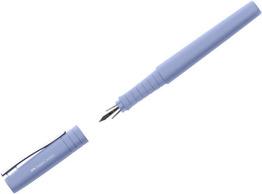 Faber-castell vulpen - poly pen - penpunt f - pale iris - fc-241007