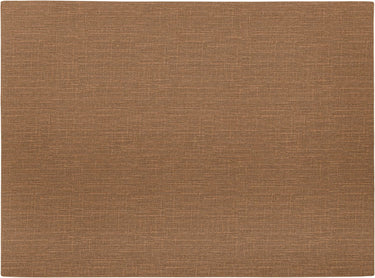 Mesapiu placemat canvaslook - rechthoek - 33 x 45 cm - walnut - set van 4