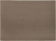 Mesapiu placemat canvaslook - rechthoek - 33 x 45 cm - dark taupe - set van 4