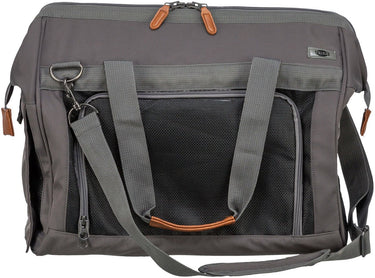 Trixie - hondentas finlay - zwart grijs - 43x26x32 cm