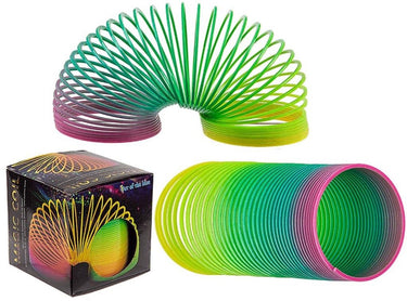Basic magische springveer regenboog